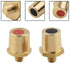 M8 Battery Terminal Posts High Crank Conversion For Deep Cycle Batteries Agm Rb12-120 Rb12-100 Ext120 Ext100 8Mm Thread Heavy Duty Terminal Connectors
