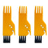 Robot Vacuum Cleaner Brush Set 3Pcs Replacement Accessories For Xiaomi Conga Ecovacs Deebot Eufy Cleaning Tools Black Red Blue Yellow White A4