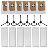 Cecotec Conga 13090 Spin Revol Home Vacuum Filter Dust Bag Side Brush Replacement Kit With 6 Filters 6 Bags 6 Brushes For Efficient Cleaning