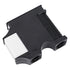 Boat Rail And Cleat Clip Hanger Black White Quick Connect Release For Marine Deck Hardware Abs Material Boat Accessories Fender Adjuster Black