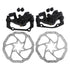 BAMILL 51mm Brake Caliper 160MM Brake System Easy Installation Excellent Heat Dissipation Lightweight Design For Folding Bikes black front+rear+2xdisc front+rear black