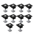 Solar Panel Adjustable Bracket Clamp Wide Photovoltaic Support Fixing PV End Clamps Mounting 30mm/35mm 10X 35mm Medium clamp