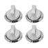 PASILI Kitchen Upgrade Electroplating Knob Accessories Easy Install Grill Knobs Grill Accessories Compatible With Gas Grills With base