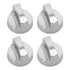 PASILI Kitchen Upgrade Electroplating Knob Accessories Easy Install Grill Knobs Grill Accessories Compatible With Gas Grills Without base