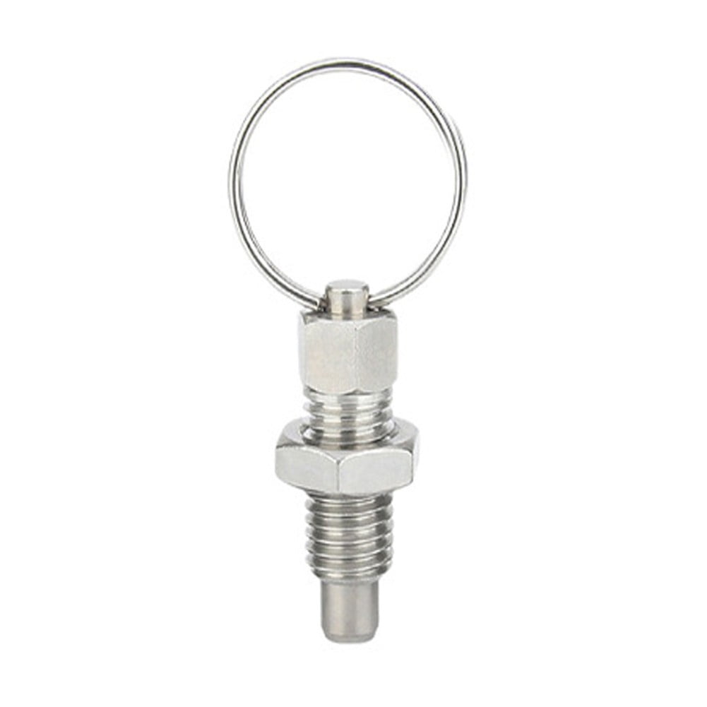 PASILI Stainless Steel Pull Ring Quick Release Pin Spring Gym Lock Pin 6/8/10/12/16Mm M8*45