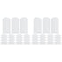 100Pcs Mops Cloths Disposable Wipes Parts Accessories for EVE Plus Robot Cleaner Sweeper,100 x Disposable mop cloth,White