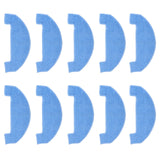 4/10 Packs Mop Cloths For Ultenic D10 Robot Vacuum Cleaner Spare Replacement Parts Mop Pad Cloth Accessories Sweeper Parts 10 PACK