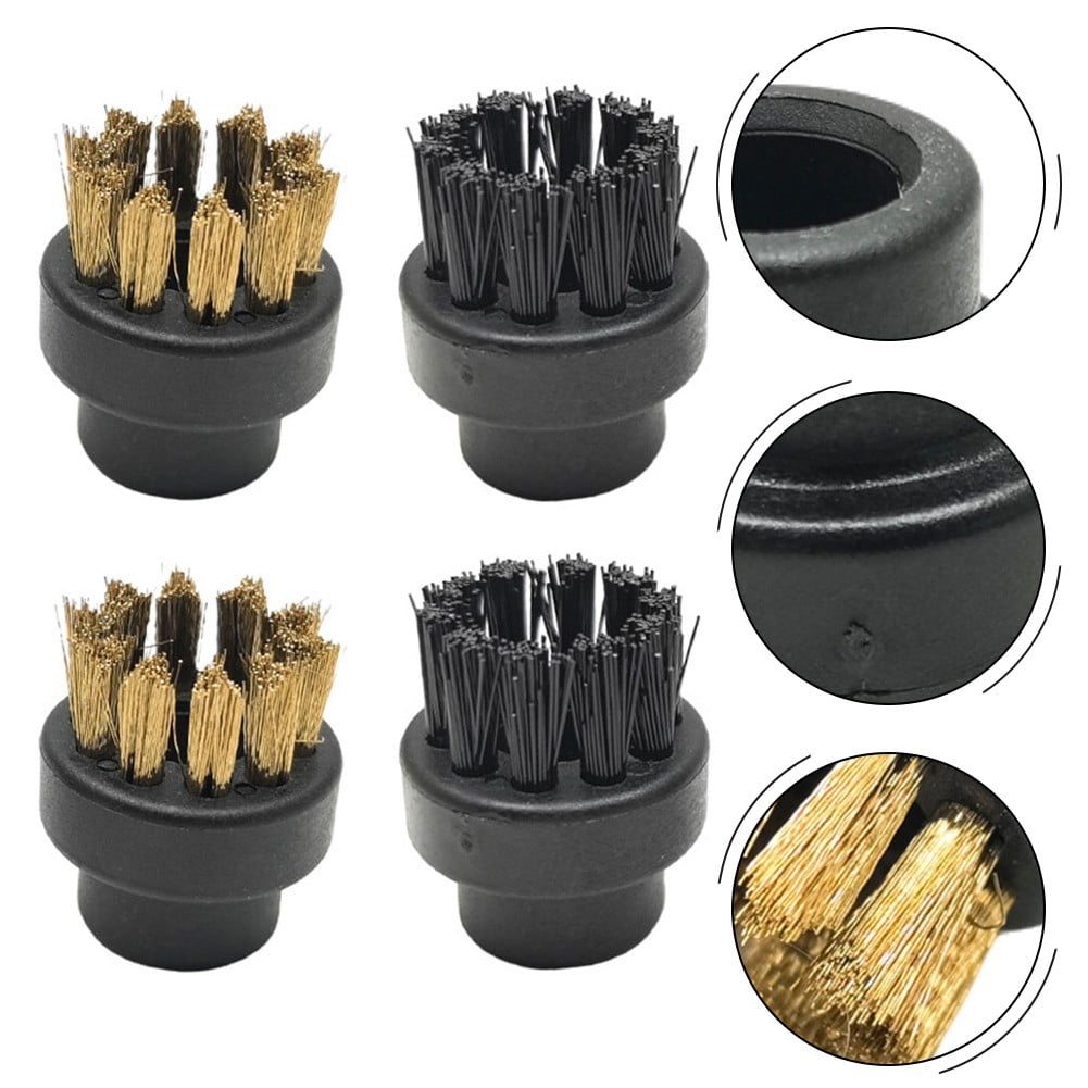4 Piece Accessory Kit For Dupray Steam Cleaner Includes Brushes And Wire Tools As Shown