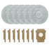 Home Cleaning Made Easy with For Roomba Plus 405 505 Dust Bags Mop Pads