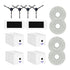 14pcs For Deebot T30 Pro For Omni Vacuum Cleaner Kit Dust Bag Filter