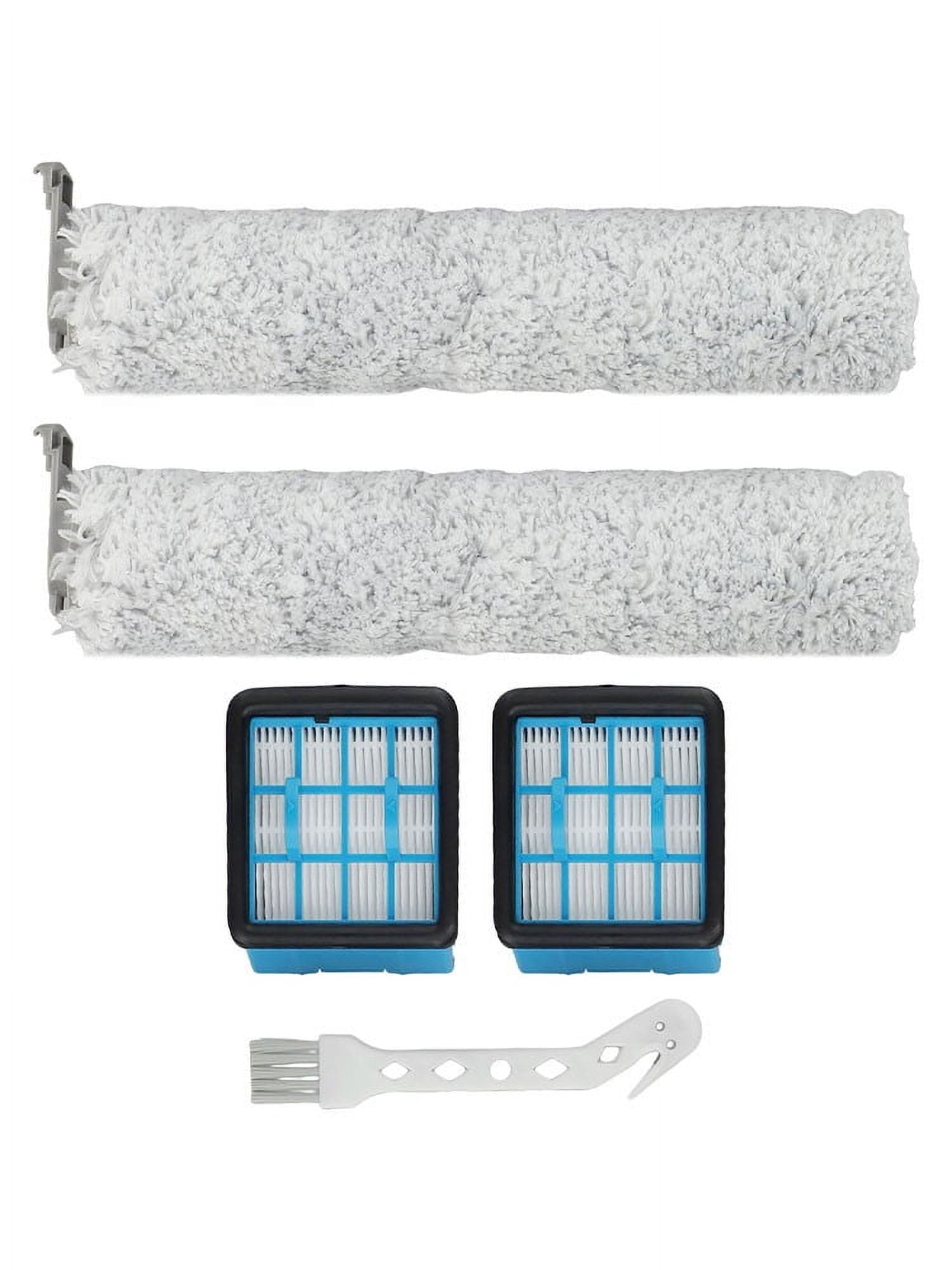 Vacuum Cleaner Roller For Brush and Filter for Bissell For CrossWave 3912N 4046 Essential Cleaning Kit with 2 Rollers