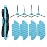 For Shellbot Vacuum Replacement Part Roller Brush Side Brush Mop Pad Kit A