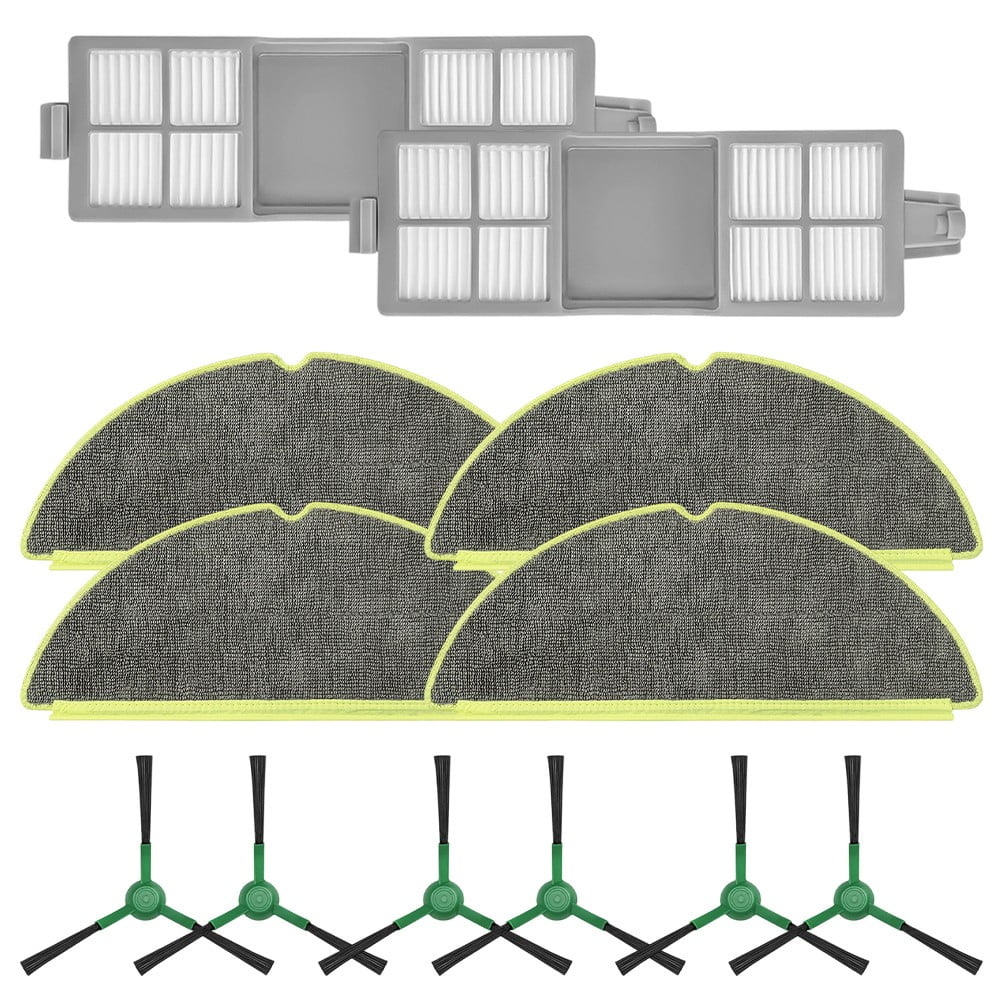 Side Brush Mop Pads Filter Kit for Roomba 205 For DustCompactor Vacuum