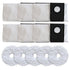 For Eureka J15 Pro Vacuum Cleaner For Ultra Dust Bags Mop Cloth Pads Vacuum Cleaner Replacement Accessories