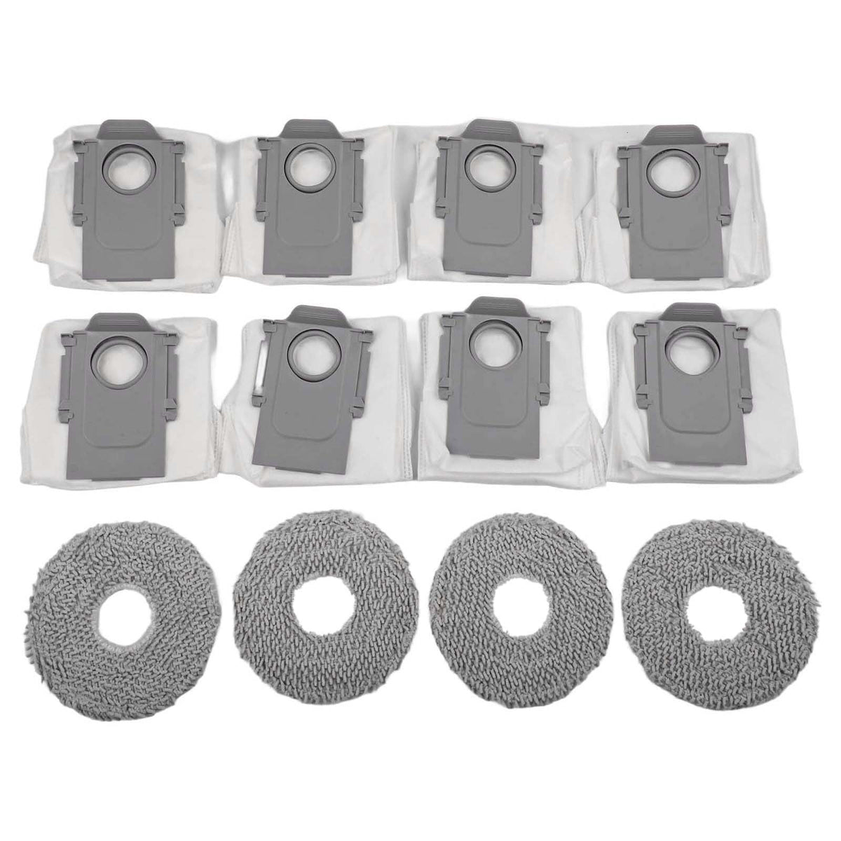 Mop Cloth Dust Bags For QV 35A / QR 798 / QR 598 Robot Vacuums Part Accessory Home Appliance Parts Household Merchandises