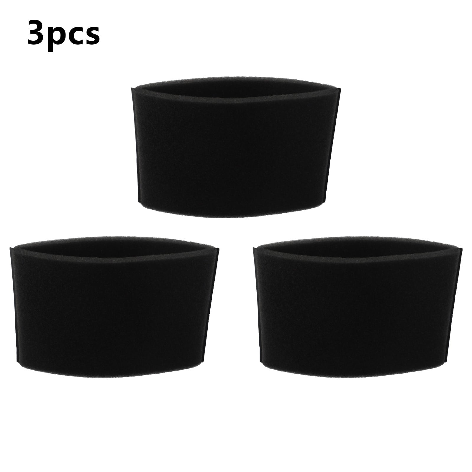3pcs Filters For CRAFTSMAN CMXZVBE38765 Wet/Dry Vacuum Cleaner Foam Sleeve Wet Filter For ShopVac Sweeper Parts Foam Filters