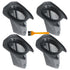 Luolandi 2/4pcs Filters For Dirt Devil Vibe 3 In 1 Bagless Stick Vacuum Cleaner 440003993 Home Cleaning Replacement Accessories