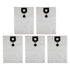 5PCS Vacuum Cleaner Bags Mproved Cleaning Efficiency Replacement For Karcher NT 40/1, NT 50/1 Tact 2.889-155.0 Vacuum Cleaner