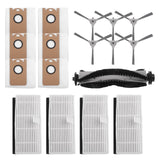 Replacement for iHome for Nova S1 Pro iHRVS1PRO-3BLK Main Brush Side Brush Kit