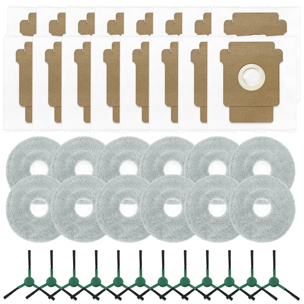 Vacuum Parts for Roomba Plus 405 For Combo with Mop Cloth and Dust Bags C