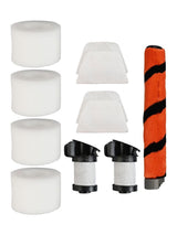 Cleaning Performance Enhanced with Replacement Brush Rollers for Shark For DuoClean Vacuum Models Like If250 & More