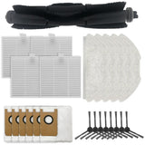 Main Brush Filters Mop Cloths Dust Bags For AIRROBO T20 T20+ Vacuum Cleaner B