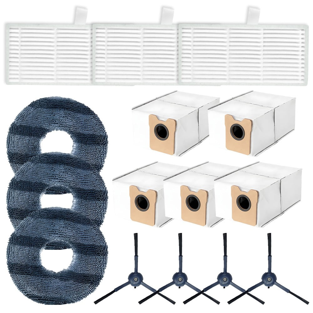 For Eufy Robot Vacuum for Omni C20 Accessories Brush Filter Mop Cloth Dust Bag