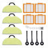 For Shark RV2610WA RV2620WA RV2410WD AV2610WA AI Ultra 2-in-1 Robot Vacuum Cleaner Filter Rag Side Brush Kit