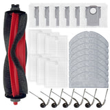For Roborock For Q7 M5+ Replacement Accessory Set with Dust Bags and Brushes B