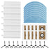 For ILIFE A12 Pro Self Emptying Robot Vacuum Cleaner Filter Mop Cloth Dust Bag Side Brush Kit Household Cleaning Accessories B