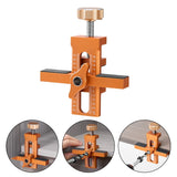 For Woodworking Cabinet Door Installation Mounting Jig Quick Positioning Panel Rebounding Device Drilling Hand Tool In Stock As Shown