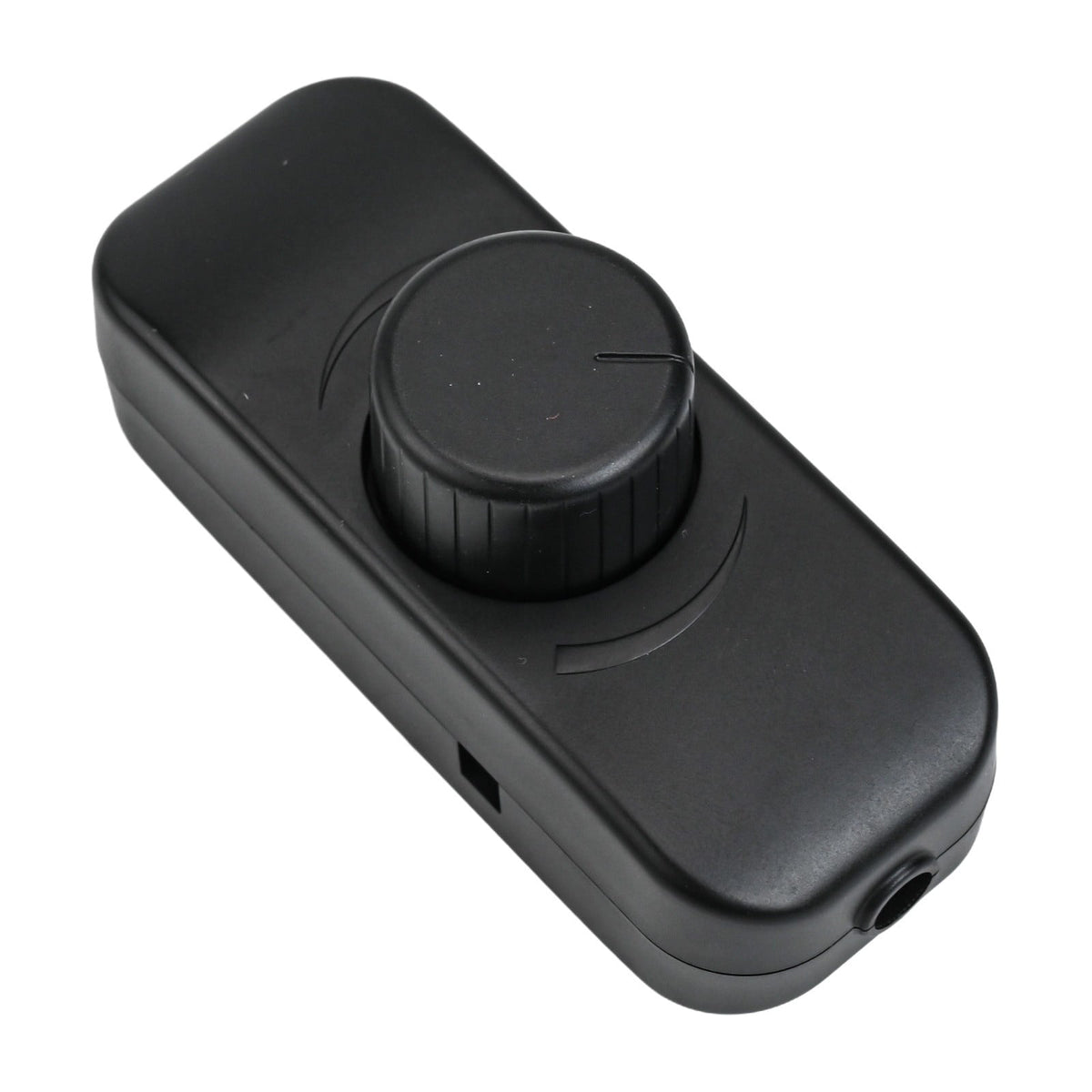 Inline Dimmer Switch For 12V 24V Led Lights Frequency Adjustable Push On/Off Rotary Control For Smooth Brightness Adjustment Black