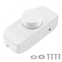 Inline Dimmer Switch For 12V 24V Led Lights Frequency Adjustable Push On/Off Rotary Control For Smooth Brightness Adjustment White