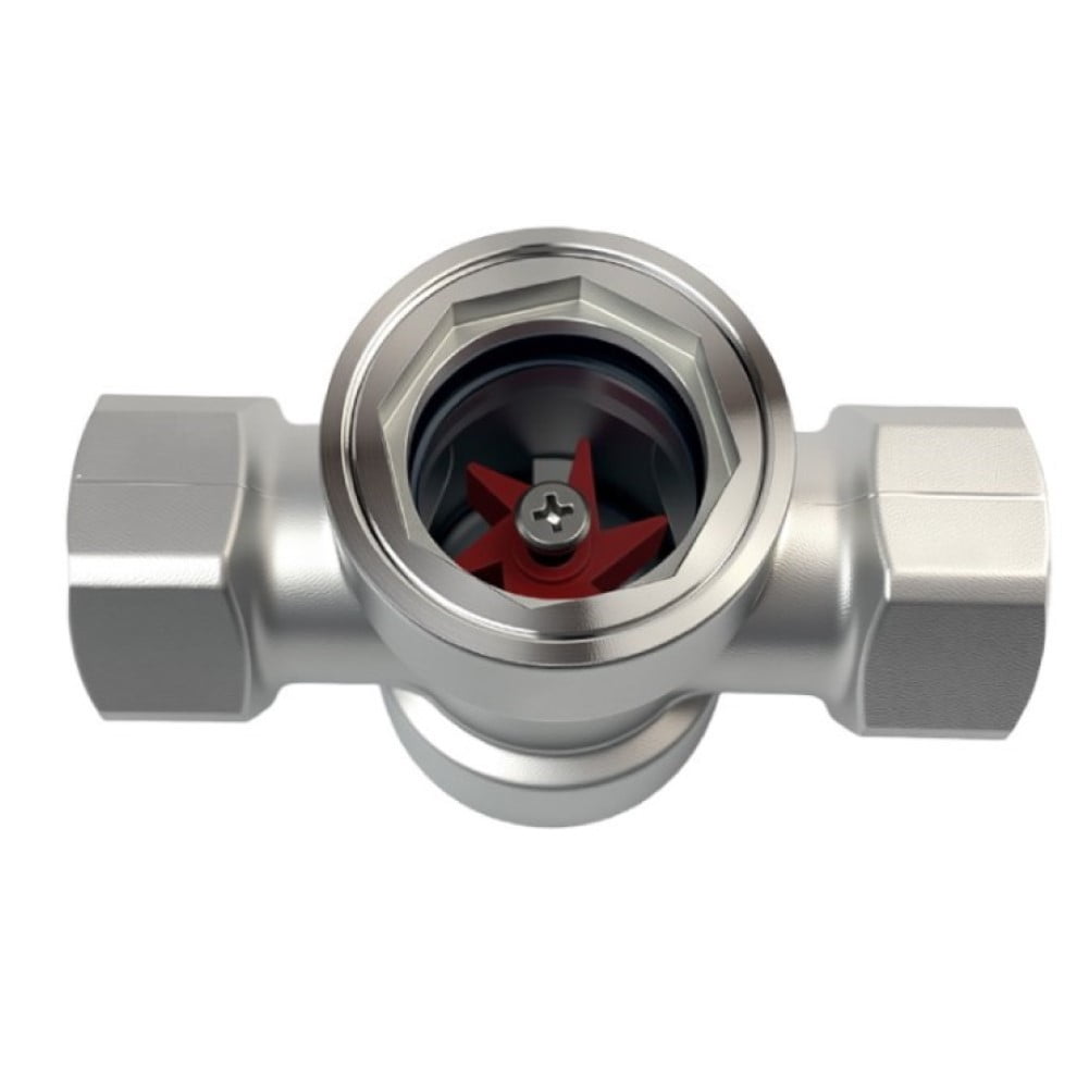 304 Stainless Steel Water Flow Indicator For Pipeline Monitoring Sight Glass DN10
