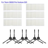 Main Roller Brush For Tikom G8000 Pro/Honiture G20 Vacuum Cleaner Accessories Roller Side Brush Filter Mop Cloths Sweeper Part C
