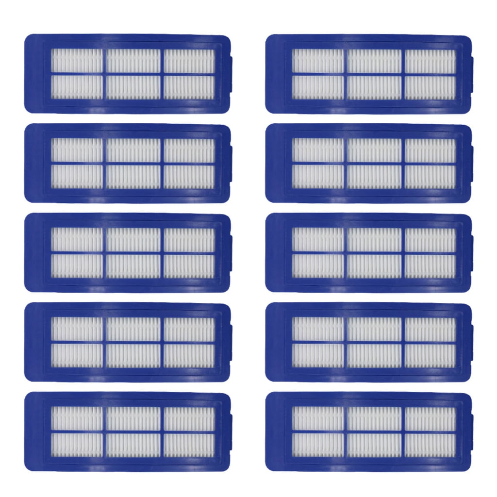 10PCS Filters Robot Vacuum Cleaner Part Accessories Robot Replacement Sweeper Tools Plastic Sweeping Robot Part Filters