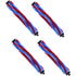 4pcs Roller Brush Compatible for 480y/ H50 Floor Main Brush Sweeper Accessories