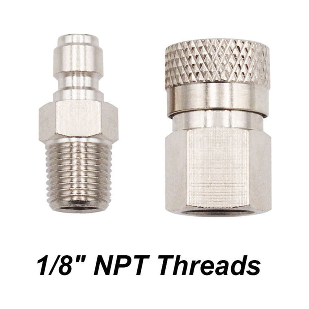 GLFSIL PCP Quick Disconnect Male & Female Set 8mm 1/8 npt Thread Accessories