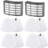 2 HEPA + 4 Foam & Felt Filters for Shark Navigator Lift-Away NV350, NV351, NV352, NV355, NV356E, NV357, NV360, NV370, NV391, UV440, UV490, UV540, Part 