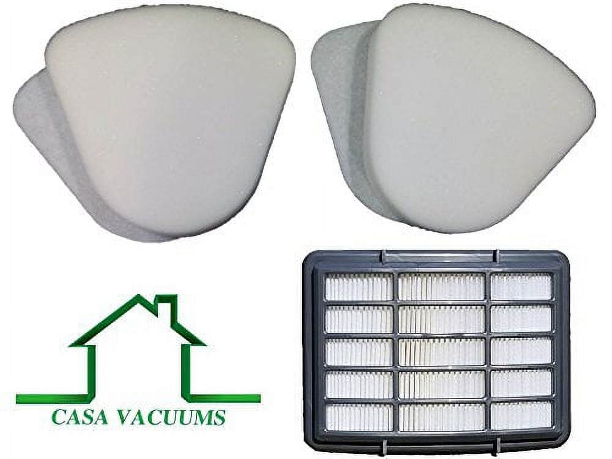 2 Pack Shark Navigator Lift-away Filter Bundle NV350 NV351, NV352, NV355, NV356, NV360, NV370 NV357, NV391, NVLFT199, UV440, UV490CCO, UV540 Foam and Felt + 1 Hepa Filter; Shark Part # XFF350 XHF350
