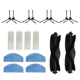 Side Brush Sweeper Tools Mop Pad Replacement Part Filter for Tikom G8000Pro B