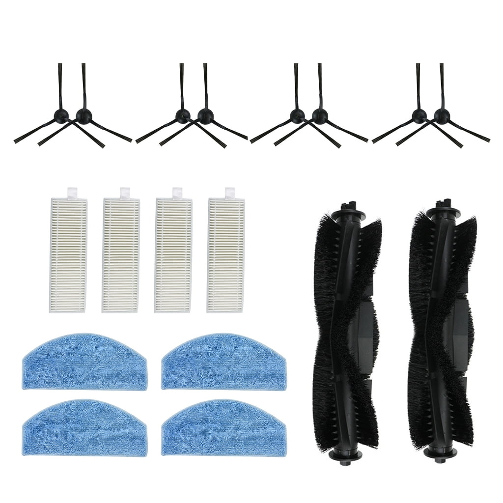 Side Brush Sweeper Tools Mop Pad Replacement Part Filter for Tikom G8000Pro B