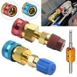 R1234Yf To R134A Quick Coupler Adapter Car Low Side Air Conditioning Fitting Kit