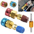 R1234Yf To R134A Quick Coupler Adapter Car Low Side Air Conditioning Fitting Kit
