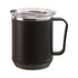 Coffee Mug With Handle, Insulated Stainless Steel Coffee Travel Mug, Reusable Coffee Cup With Lid, Microwave Safe Cups, For Tea, Latte, Cocoa, Milk, Office And Home Tea Cup Black