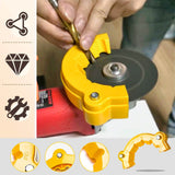 2025 New Drill Bit Sharpener, Drill Bit Grinding Attachment, Drill Sharpener, Old Drill Bit Grinder, Multi-specification Drill Bit Grinding, Giant Blade Angle Grinder for Grinding Drill Bits