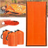 Emergency Sleeping Bag, Waterproof Emergency Sleeping Bags for Survival, 84X36in Sleeping Bag ,Pocket Size Survival Blanket, 3/4/5 PCS Thermal Bivy Sack for Outdoor Camping, Hiking 3PCS