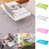Foldable Lap Desks Laptop Tray for Bed or Couch,Portable Breakfast Serving Tray with Folding Legs, Vuyungers Lightweight Mini Lazy Small Table, Laptop Stand for Working, Reading and Writing Hot Pink