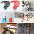 CCMAOLU 2025 New Bike Hooks for Garage Wall, Heavy Duty Bicycle Hangers for Hanging, Wall Mount Bicycle Storage for Ceilings, No Drill Large Ceiling Hooks for Hanging Plants
