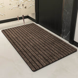 40 x 24 Inch Absorbent Door Mat - Customizable Size, Durable & Stylish, Perfect for Living Room, Kitchen, and Entryway, Easy to Clean Coffee